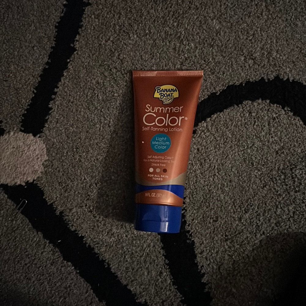 BANANA BOAT SUMMER COLOR SELF TANNING LOTION ALL SKIN TONES 6 oz NEW UNOPENED